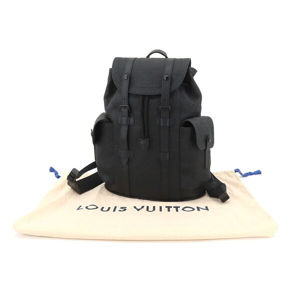 Louis Vuitton Monogram Christopher PM Backpack Rucksack Black - Picture 6 of 7